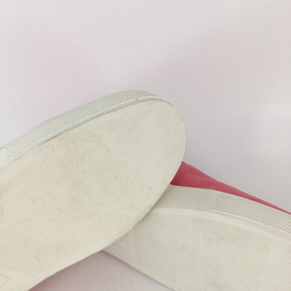 KATY PERRY The Kerry Canvas Slip-On Pink Palm Tree Sneaker Size 7M - Picture 11 of 15